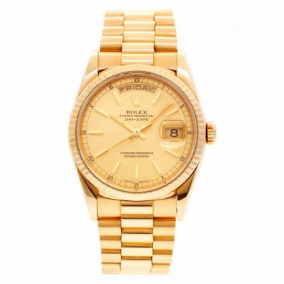 Rolex 18238 Day-Date Automatic Male 18k yellow gold Replica Watches