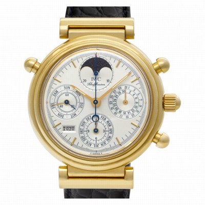 IWC 3751 Da Vinci Automatic Male 18k yellow gold Replica Watches