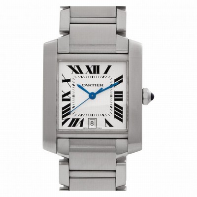 Cartier W51002Q3 Tank Francaise Automatic Male Stainless Steel Replica Watches