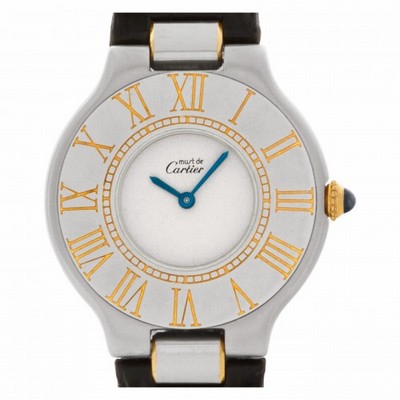 Cartier W1000944 Must 21 Quartz Male Stainless Steel Replica Watches