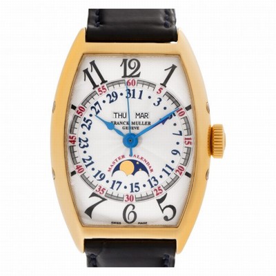 Franck Muller 5850 MC L Master Calendar Automatic Male 18k yellow gold Replica Watches