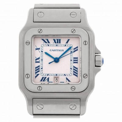 Cartier w20018D6 Santos Quartz Unisex Stainless Steel Replica Watches