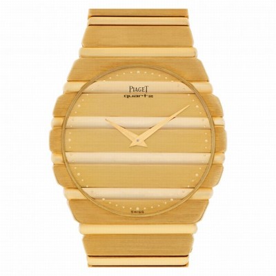 Piaget 7661 C701 Polo Quartz Male 18k yellow gold Replica Watches