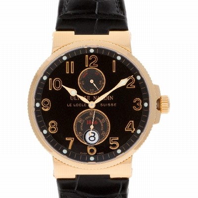 Ulysse Nardin 266-66/62 Maxi Marine Automatic Male 18k rose gold Replica Watches