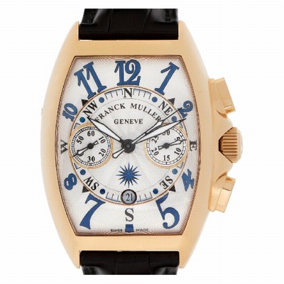 Franck Muller 8080 CC AT Chronograph Automatic Female 18k rose gold Replica Watches