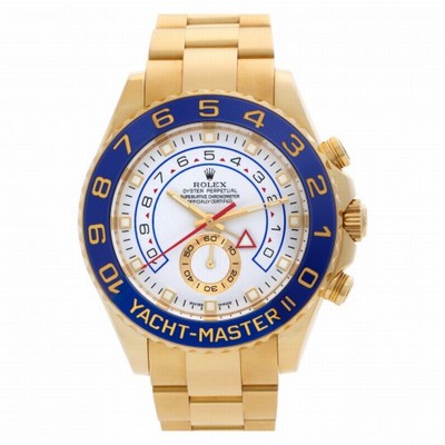 Rolex 116688 Yacht-Master II Automatic Male 18k yellow gold Replica Watches