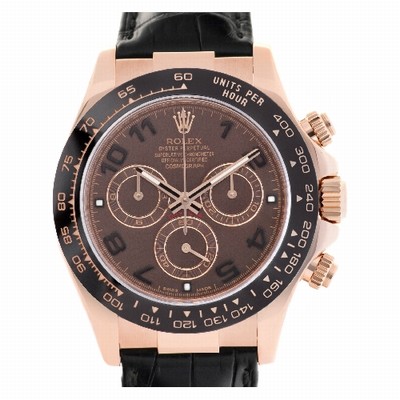 Rolex 116515 Daytona Automatic Male 18k rose gold Replica Watches