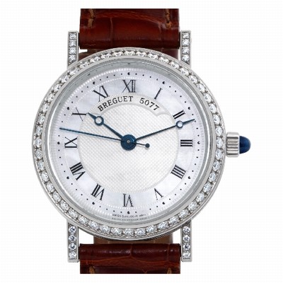 Breguet 8068BB/52/964/DD00 Classique Automatic Female 18k White Gold Replica Watches