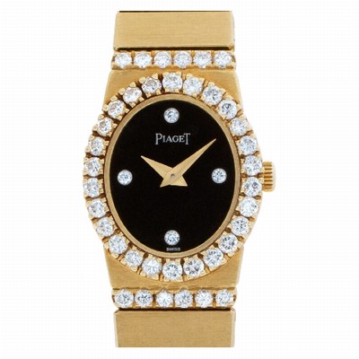 Piaget 8326 c 606 Polo Quartz Female 18k yellow gold Replica Watches