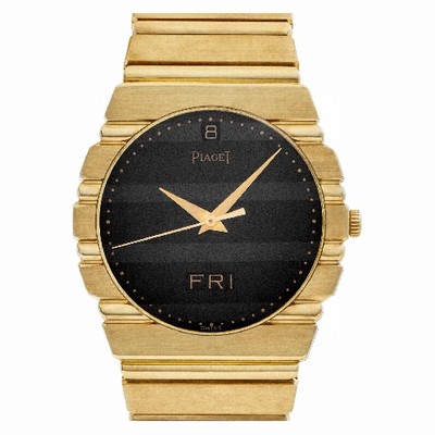 Piaget 15562 C 701 Polo Quartz Male 18k yellow gold Replica Watches