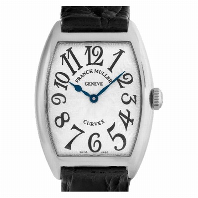 Franck Muller 7502qz Curvex Quartz Female 18k White Gold Replica Watches