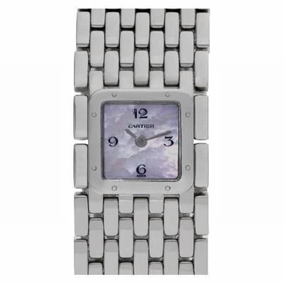 Cartier w61001t9 Ruban Quartz Female Stainless Steel Replica Watches