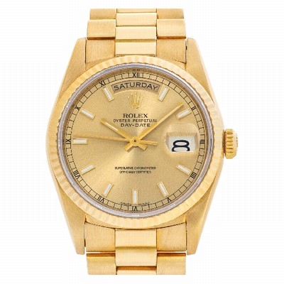Rolex 18238 Day-Date Automatic Male 18k yellow gold Replica Watches