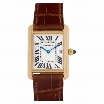 Cartier W1529756 Tank Louis Quartz Unisex 18k yellow gold Replica Watches