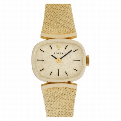 Rolex 8232 Classic Manual Female 14k yellow gold Replica Watches