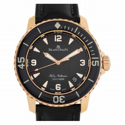 Blancpain 5015.3630.52 Fifty Fathoms Automatic Male 18k rose gold Replica Watches