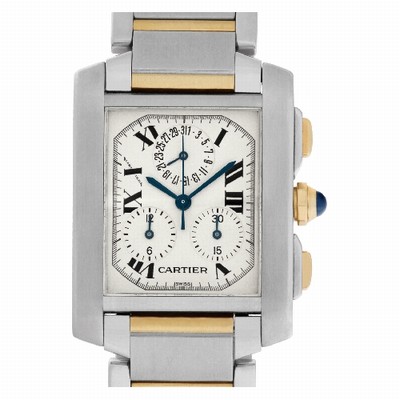 Cartier W51004Q4 Tank Francaise Quartz Unisex Stainless Steel Replica Watches