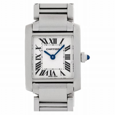 Cartier W51008Q3 Tank Francaise Quartz Female Stainless Steel Replica Watches