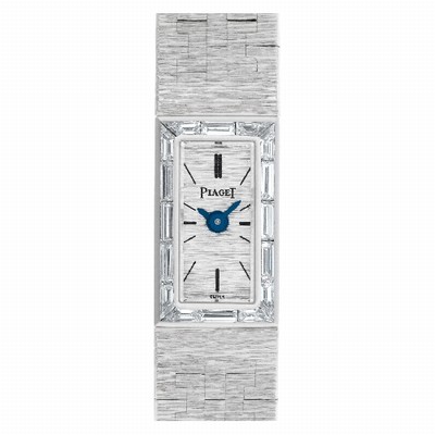 Piaget 1343 Classic Manual Female 18k White Gold Replica Watches