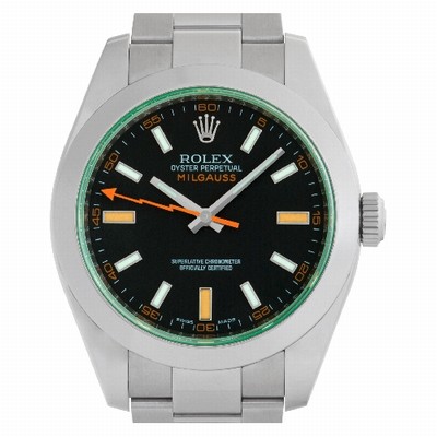Rolex 116400GV Milgauss Automatic Male Stainless Steel Replica Watches