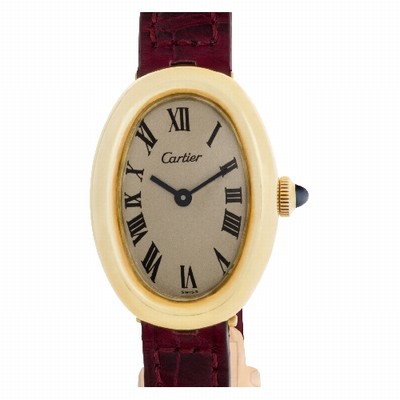 Cartier yg7743-1 Baignoire Manual Female 18k yellow gold Replica Watches