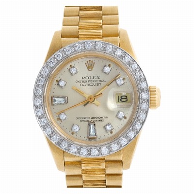 Rolex 6927 Datejust Automatic Female 18k yellow gold Replica Watches