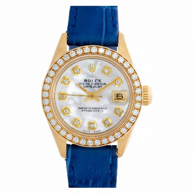 Rolex 6917 Datejust Automatic Female 18k yellow gold Replica Watches