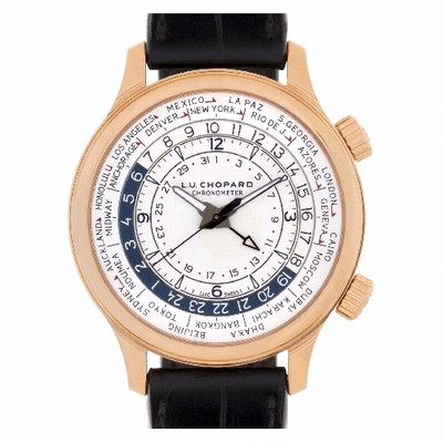 Chopard 161942-5001 L.U.C. Time Traveler One Automatic Male 18k rose gold Replica Watches