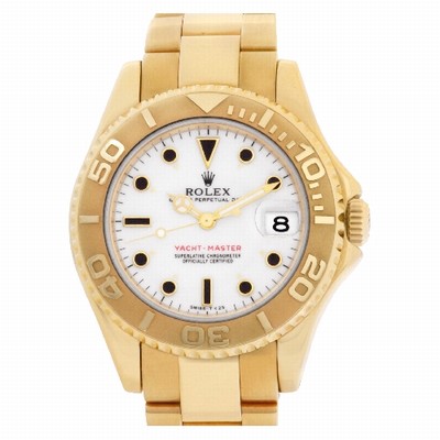 Rolex 168628 Yacht-Master Automatic Unisex 18k yellow gold Replica Watches
