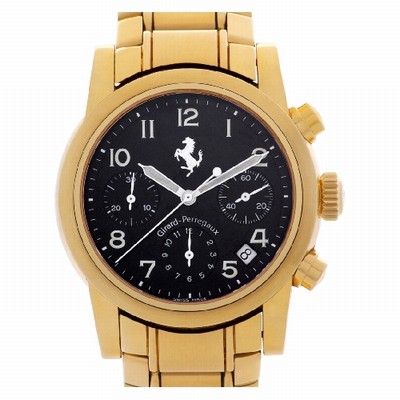 Girard Perregaux 8020 Ferrari Automatic Male 18k yellow gold Replica Watches