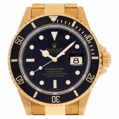 Rolex 16618 Submariner Automatic Male 18k yellow gold Replica Watches