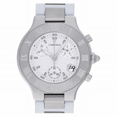 Cartier W522981 Chronoscaph Quartz Female Stainless Steel Replica Watches
