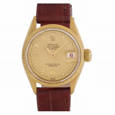 Rolex 6517 Datejust Automatic Female 18k yellow gold Replica Watches