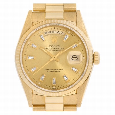 Rolex 18038 Day-Date Automatic Male 18k yellow gold Replica Watches
