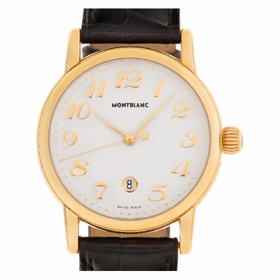 MontBlanc 7008 29012 Meisterstuck Quartz Unisex 18k yellow gold Replica Watches