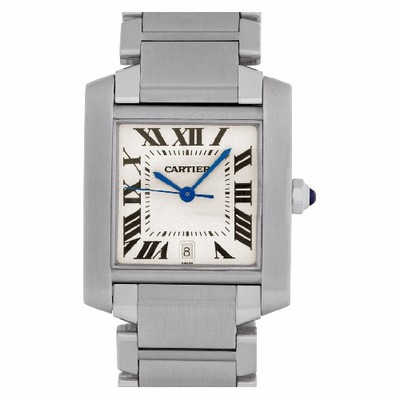 Cartier W51002Q3 Tank Francaise Automatic Unisex Stainless Steel Replica Watches