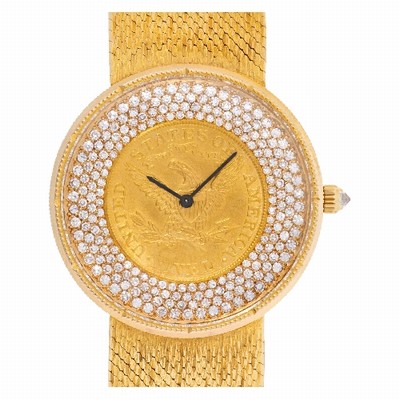 Corum Corum 2899 Bicentennial Manual Unisex 18k yellow gold Replica Watches