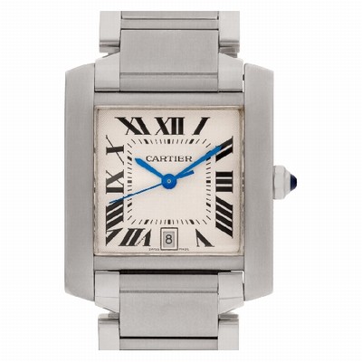 Cartier W51002Q3 Tank Francaise Automatic Unisex Stainless Steel Replica Watches