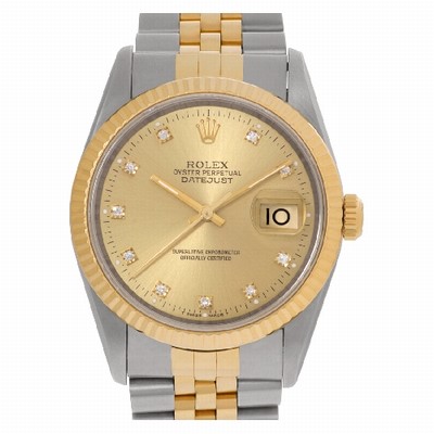 Rolex 16233 Datejust Automatic Unisex Stainless Steel Replica Watches
