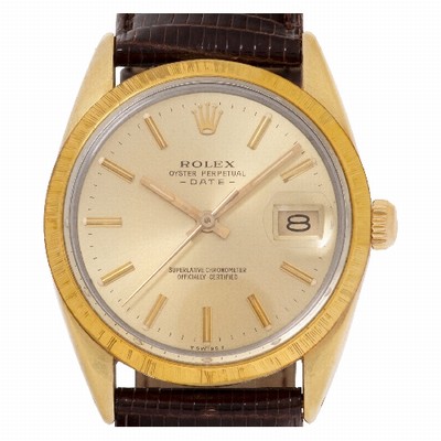 Rolex 15505 Date Automatic Male gold shell Replica Watches