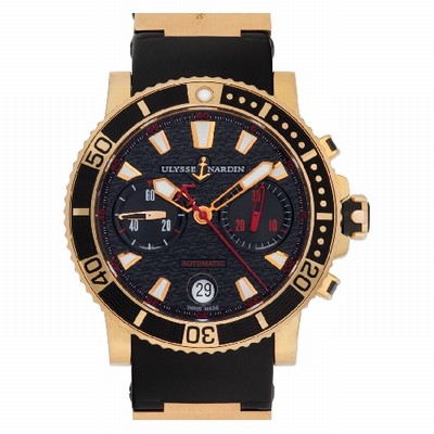 Ulysse Nardin 8006-102 maxi diver Automatic Male 18k yellow gold Replica Watches