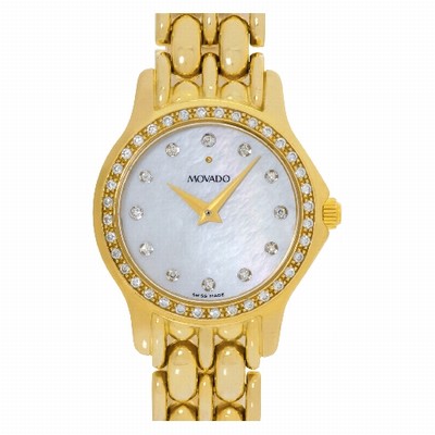 Movado 5890639 Classic Quartz Female 14k yellow gold Replica Watches