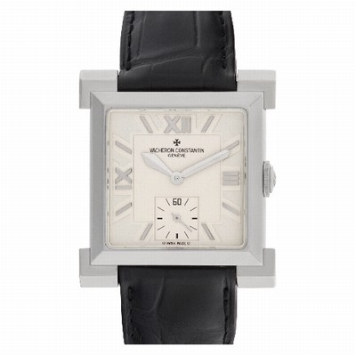 Vacheron Constantin 91030 Historique Carree Manual Male 18k White Gold Replica Watches