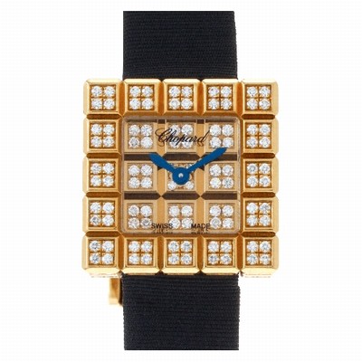 Chopard 13/7003-20 Ice Cube Quartz Female 18k yellow gold Replica Watches