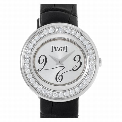 Piaget P10275 Possession Quartz Female 18k White Gold Replica Watches