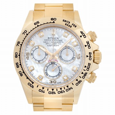 Rolex 116508 Daytona Automatic Unisex 18k yellow gold Replica Watches