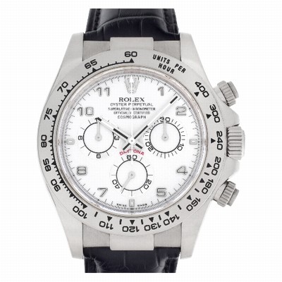 Rolex 116519 Daytona Automatic Male 18k White Gold Replica Watches