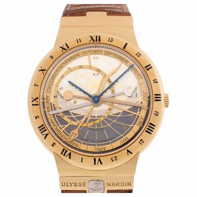 Ulysse Nardin 901-22 Galaxy Automatic Male 18k yellow gold Replica Watches