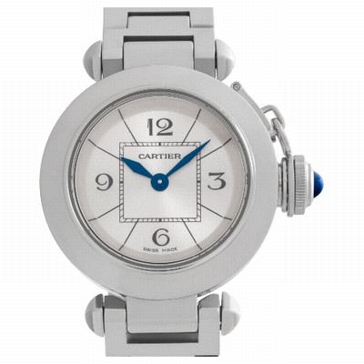 Cartier W3140007 miss pasha Quartz Female Stainless Steel Replica Watches