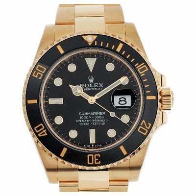Rolex 126618LN Submariner Automatic Male 18k yellow gold Replica Watches